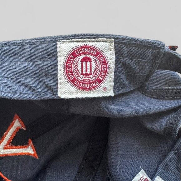 UVA Women's Baseball Hat Blue Virginia Cavaliers Logo Snap Closure Adjustable - Picture 6 of 8